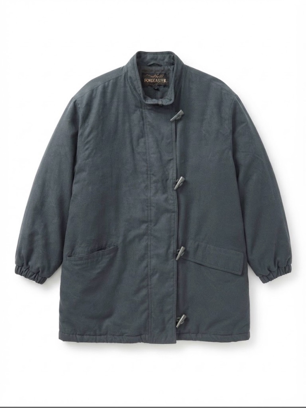 Forecaster Women's Dark Gray Military Toggle Coat